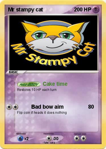 Pokemon Mr stampy cat