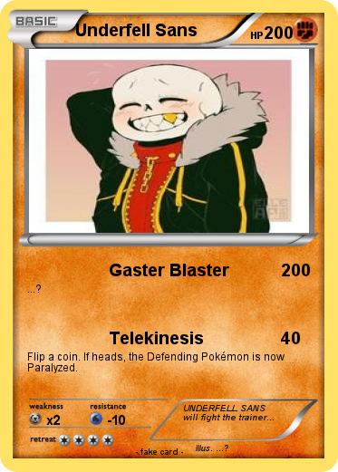 Pokemon Underfell Sans