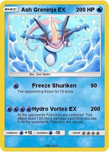 Pokemon Ash Greninja EX