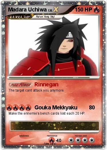 Pokemon Madara Uchiwa