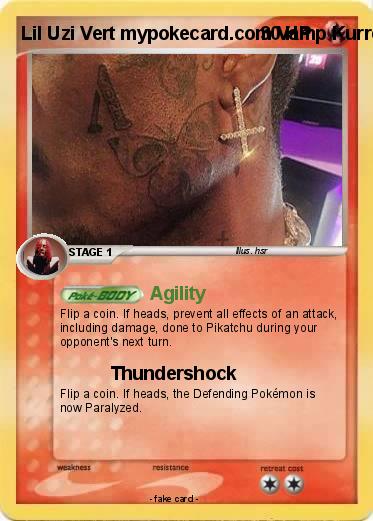 Pokemon Lil Uzi Vert mypokecard.com Vamp Kurrco