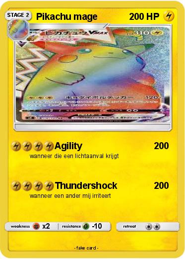 Pokemon Pikachu mage