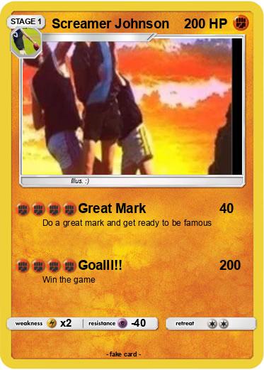 Pokemon Screamer Johnson