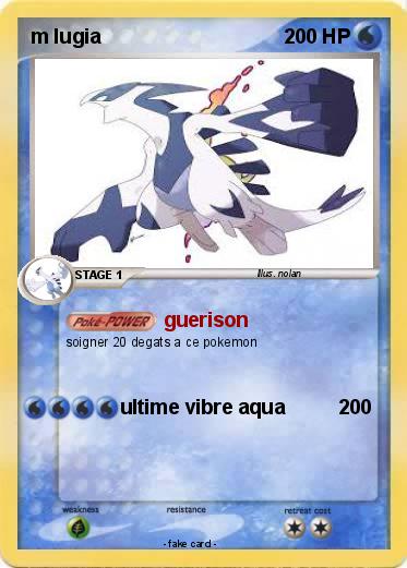 Pokemon m lugia