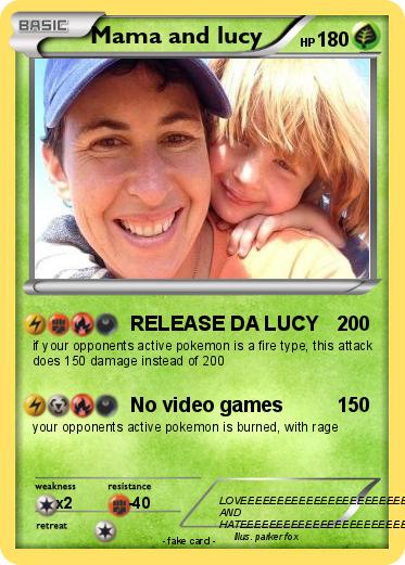 Pokemon Mama and lucy