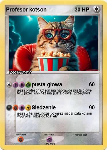 Pokemon Profesor kotson
