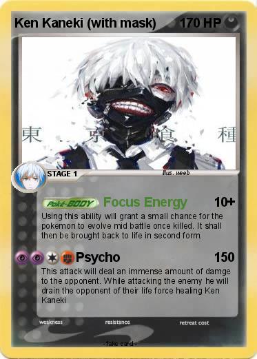Pokemon Ken Kaneki (with mask)