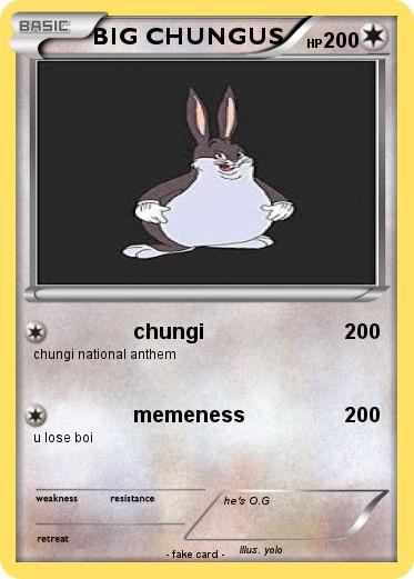 Pokemon BIG CHUNGUS
