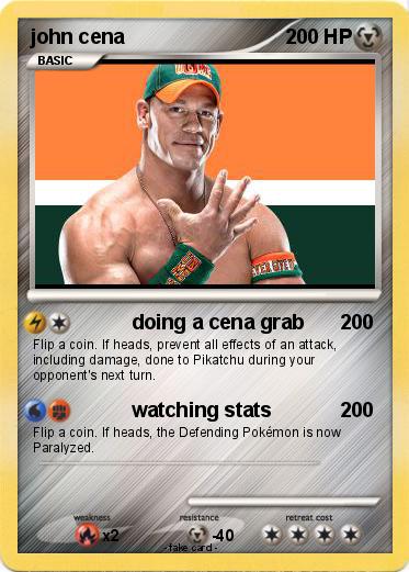 Pokemon john cena