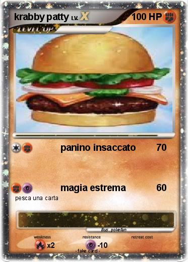 Pokemon krabby patty