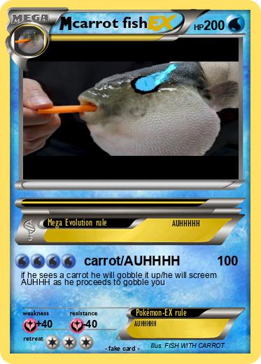 Pokemon carrot fish