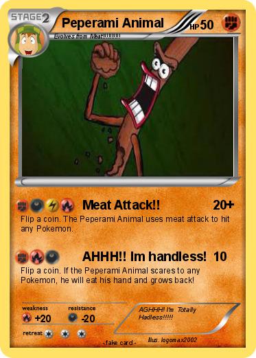 Pokemon Peperami Animal