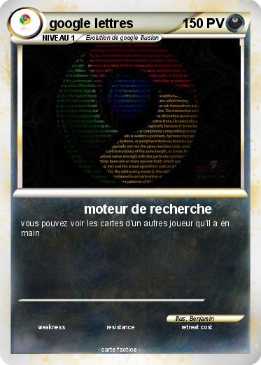 Pokemon google lettres