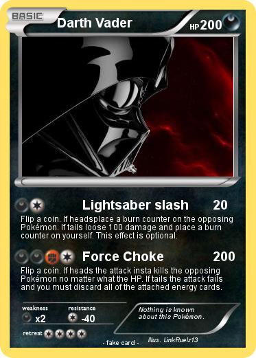 Pokemon Darth Vader