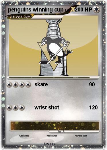 Pokemon penguins winning cup