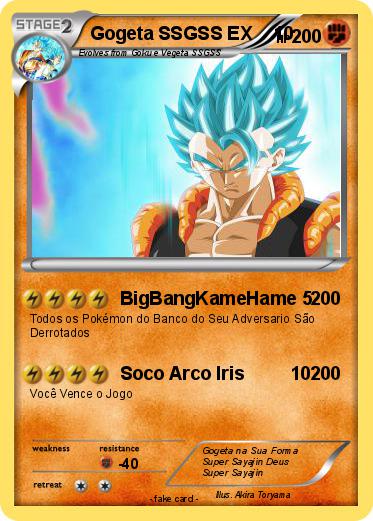Pokemon Gogeta SSGSS EX    10