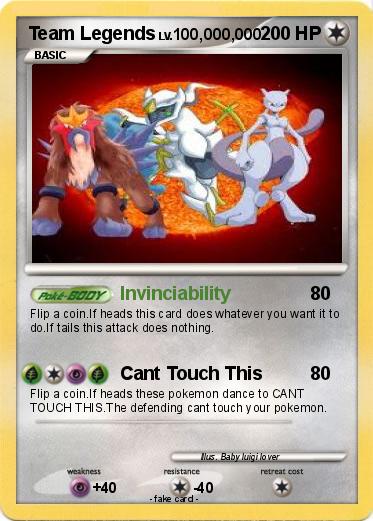 Pokemon Team Legends