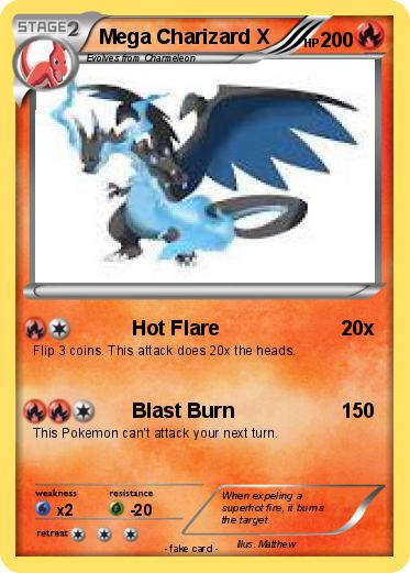 Pokemon Mega Charizard X