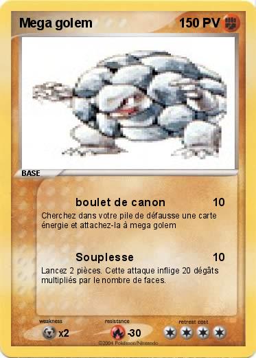Pokemon Mega golem             