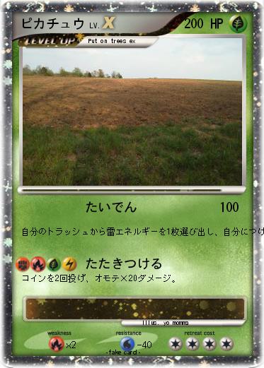 Pokemon ピカチュウ