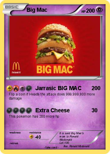 Pokemon Big Mac