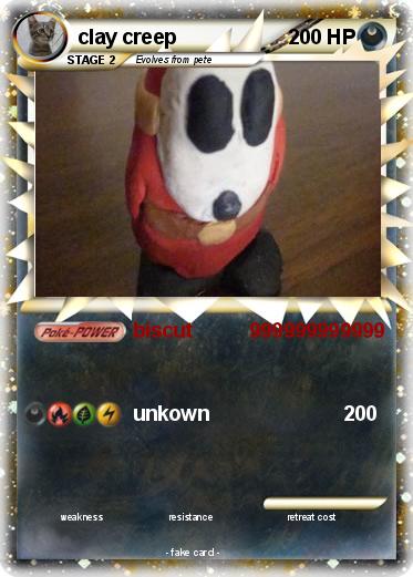 Pokemon clay creep