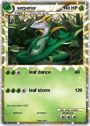 Pokemon serperior