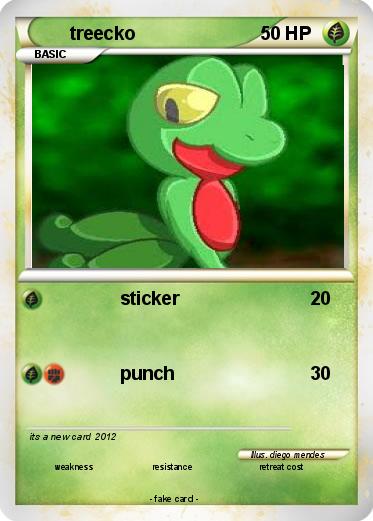 Pokemon treecko