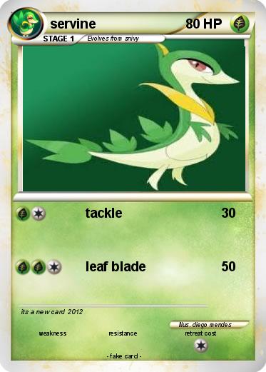 Pokemon servine