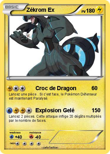 Pokemon Zékrom Ex