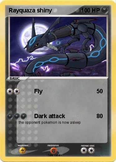 Pokemon Rayquaza shiny