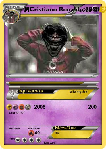 Pokemon Cristiano Ronaldo 2008