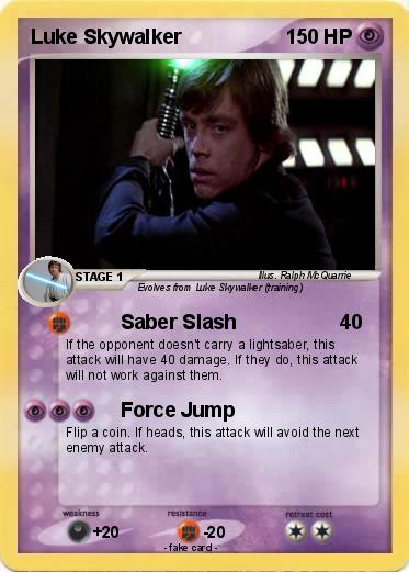 Pokemon Luke Skywalker