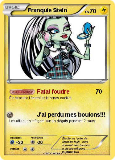 Pokemon Franquie Stein