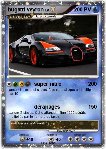 Pokemon bugatti veyron