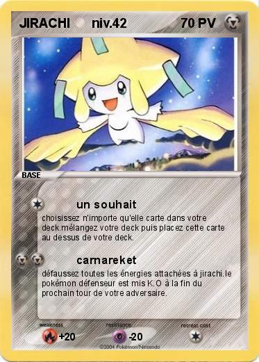 Pokemon JIRACHI      niv.42