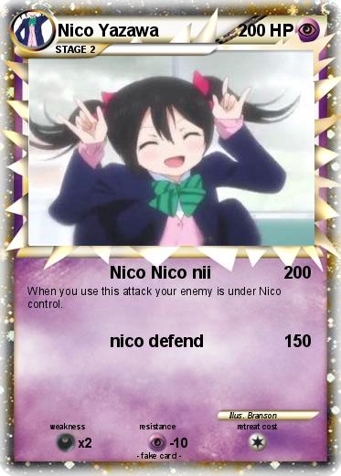 Pokemon Nico Yazawa