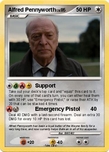 Pokemon Alfred Pennyworth
