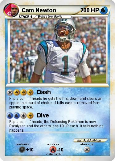 Pokemon Cam Newton