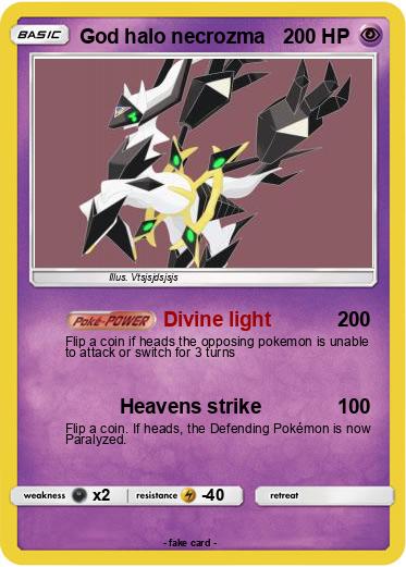 Pokemon God halo necrozma