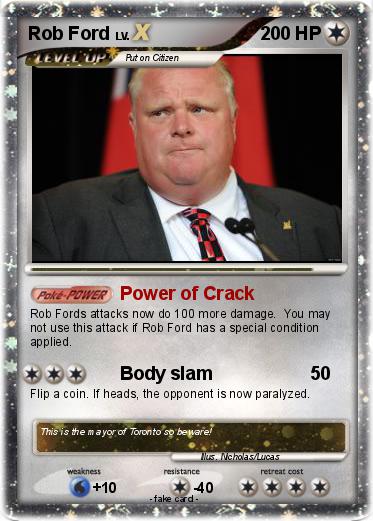 Pokemon Rob Ford
