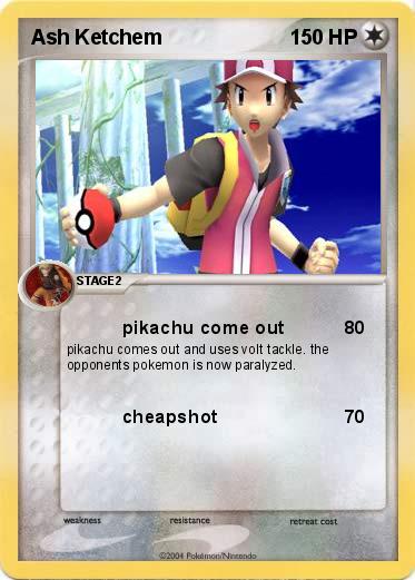 Pokemon Ash Ketchem