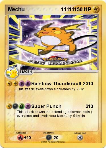 Pokemon Mechu                         11111
