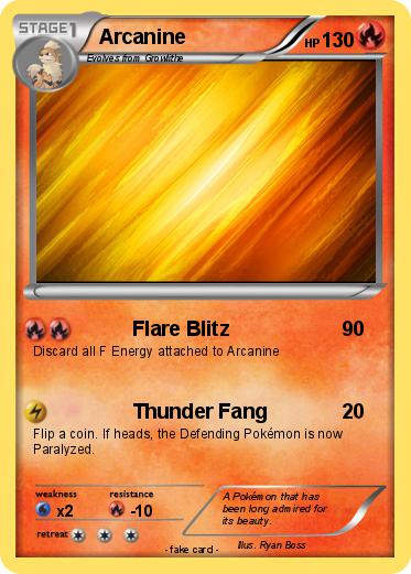 Pokemon Arcanine