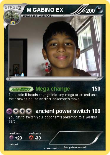 Pokemon M GABINO EX
