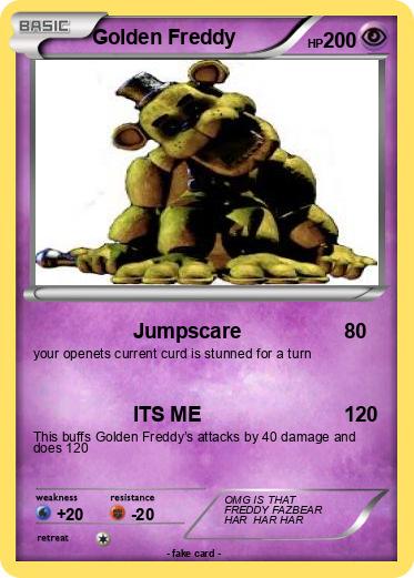 Pokemon Golden Freddy