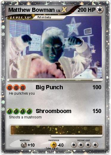Pokemon Matthew Bowman