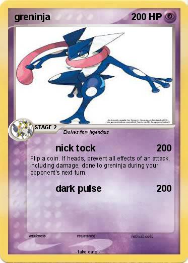 Pokemon greninja