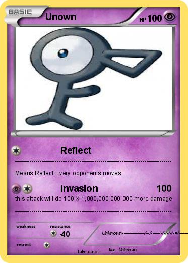 Pokemon Unown