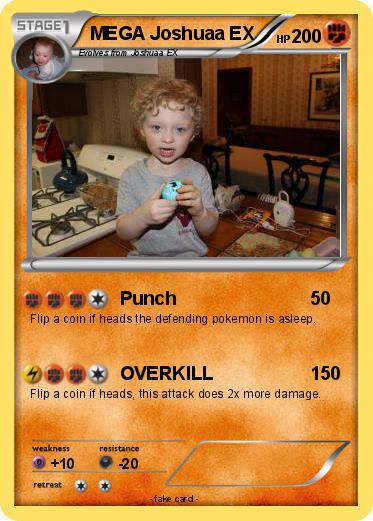 Pokemon MEGA Joshuaa EX